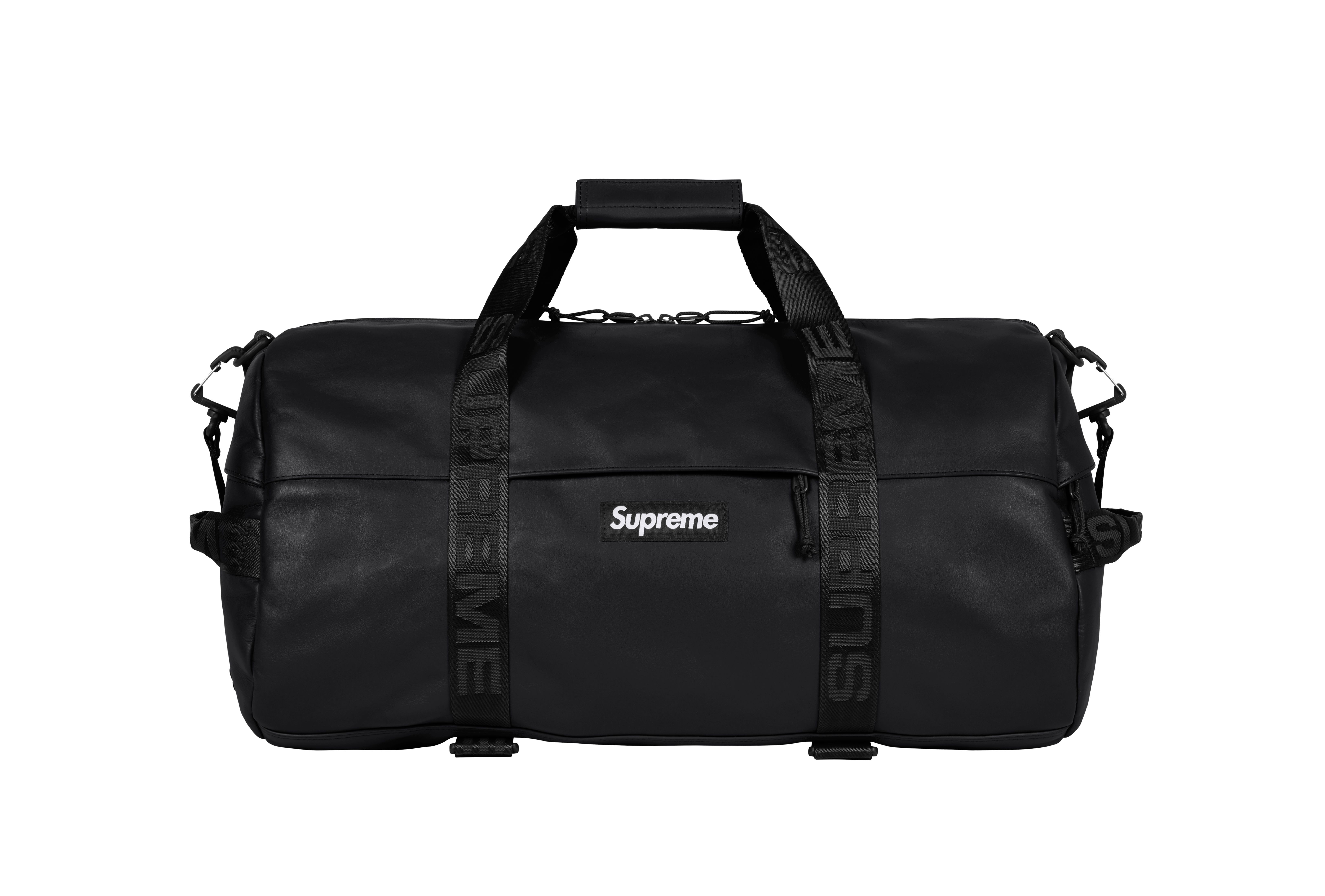 Leather Duffle Bag view 12